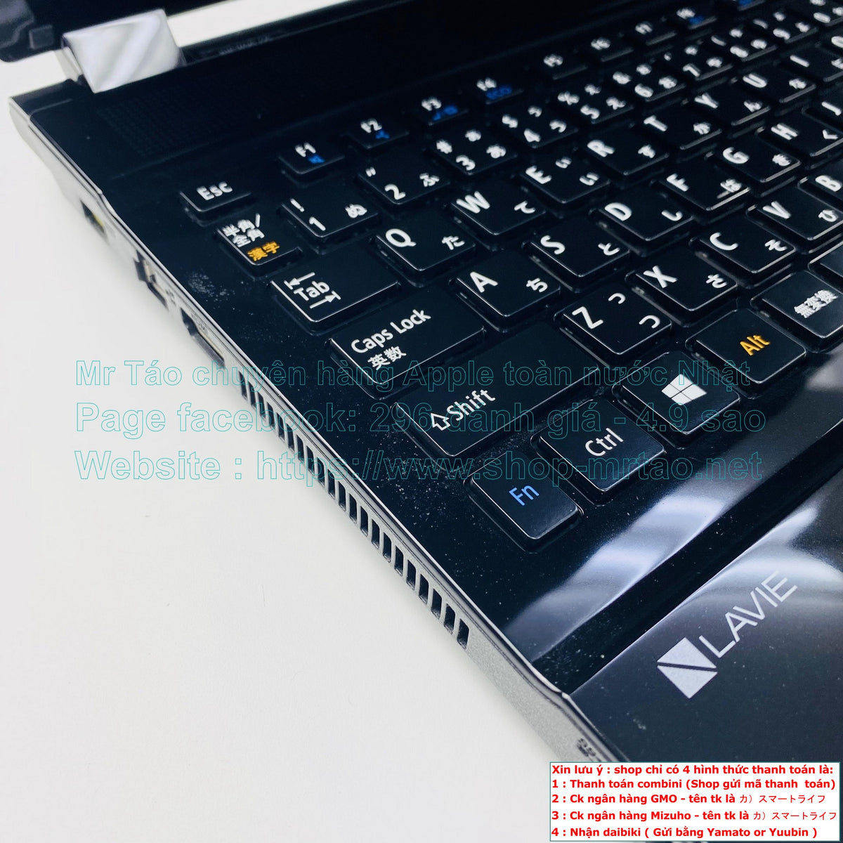 NEC LAVIE NS700/G 15.6inch Core i7 7500U Ram 8Gb màu Black, hình